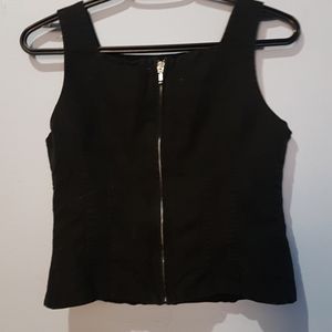Zip up tank top - comes with free item